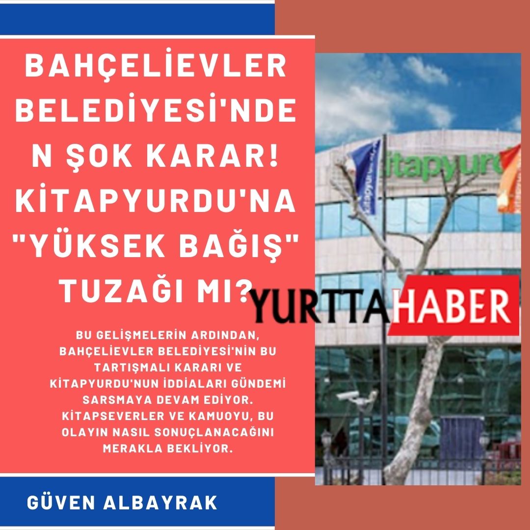 Bahçelievler Belediyesi'nden Kitapyurdu'na Şok Mühürleme Kararı! "Durduk Yere Durdurulduk"