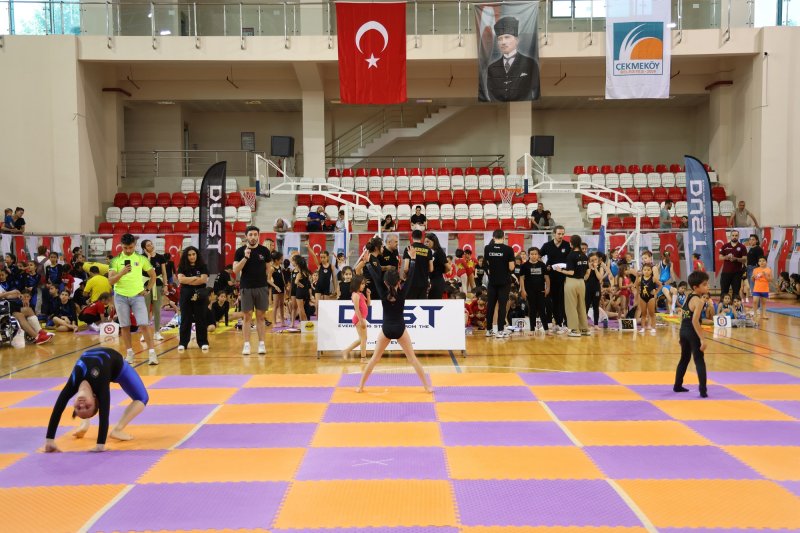 Çekmeköy’de Jimnastik Şenliği Coşkusu